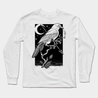 Night Crow Long Sleeve T-Shirt